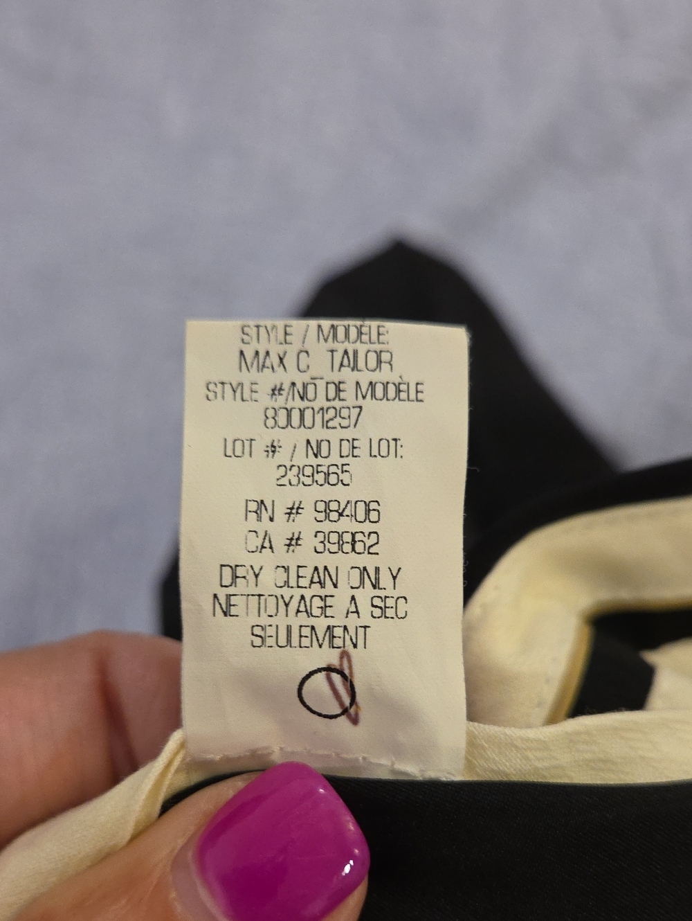 Theory Max C Tailor Dress Pants Black Wool Flare Trousers Size 4📝 - Picture 4 of 13